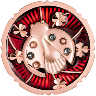 Evergreen - Ladybug 1 oz 2026 - stříbrná mince