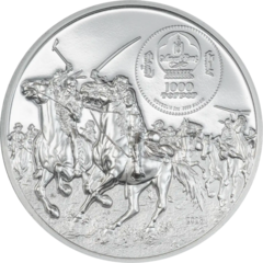 Enemies in History - Custer vs. Sitting Bull 2 oz 2026 - stříbrná mince