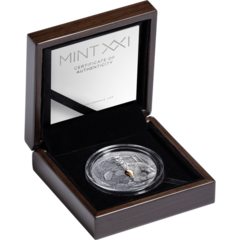 Dual Essence - Cyborg 2 oz antique finish 2026 - stříbrná mince