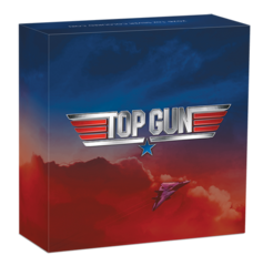 TOP GUN 40. výročí 1 oz proof, kolorovaná 2026 - stříbrná mince