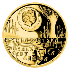 Antonín Dvořák 1/2 oz proof 2021 - zlatá mince